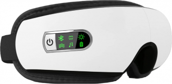 Aparat de masaj ocular cu Bluetooth 5 moduri de masaj ochelari pliabili pentru masare ochi cu functie caldura presiune si vibratie Sali