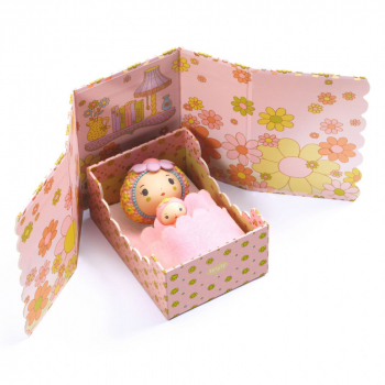 Figurina colectia Tinyly Djeco - Rose Tinyroom 