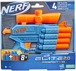 Blaster Nerf Elite 2.0 - Prospect Qs 4 8 proiectile 