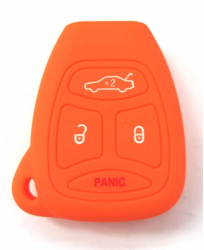 Husa silicon carcasa cheie compatibil Chevrolet 3+1 buton panica 
