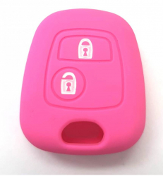 Husa silicon carcasa cheie compatibil Citroen 2 butoane 