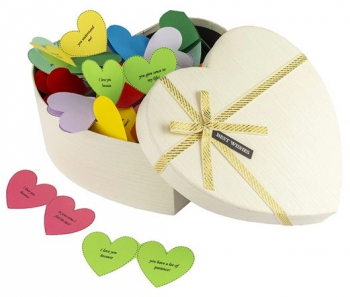 100 Reasons Why I Love You mesaje-inima diverse modele cadou iubit a multicolor - YODB1938 - 23h Events 