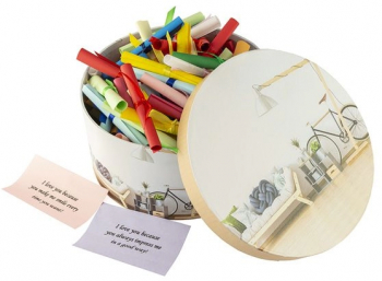 100 Reasons Why I Love You mesaje-sul diverse modele cadou iubit a multicolor - YODB1941 - 23h Events 