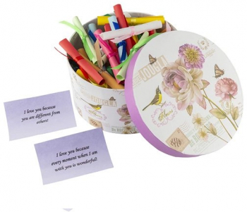50 Reasons Why I Love You mesaje-sul diverse modele cadou iubit a multicolor - YODB1940 - 23h Events 