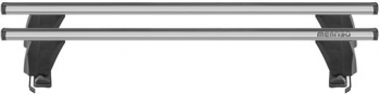 Bare transversale Menabo Delta Silver pentru Tata Indica V1 V2 5 usi model 1998+ 