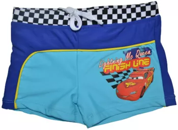 Boxeri de plaja pentru baieti Cars Disney B45203A Albastru 