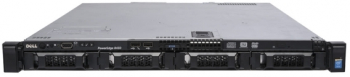 DELL POWEREDGE R430 Intel Hexa Core E5-2620 v3 2.40 GHz 16 GB RAM DDR4 ECC 2 x 300 GB HDD RAID H730 mini 1U HDD BAY 4X2.5 2PSU 
