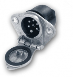 Fisa Priza 24 V 7 Pini Tip N Plastic Hico 