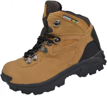 Ghete imblanite Outdoor pentru baieti American Club ES45 22-M-28 Maro 