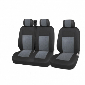 Huse scaune auto dedicate FORD TRANSIT CUSTOM 2014-2023 2+1 - Umbrella 