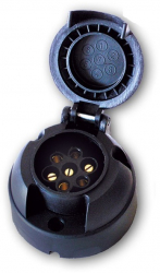 Priza 12V 7 Pini Plastic Hico 