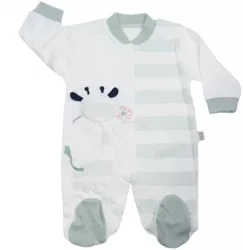 Salopeta cu maneca lunga pentru copii Gaye Bebe 2178V-62 Verde 
