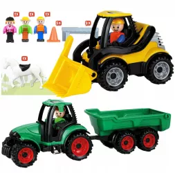 Set masini agricole si figurine Lena 01632 Multicolor 