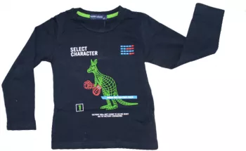 Bluza cu maneca lunga pentru baieti Happy House HB-8904 Bleumarin 