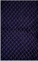 Fular dama Aniela circular tricotat acryl bleumarin 