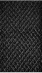 Fular dama Aniela circular tricotat acryl negru 
