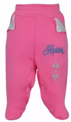 Pantaloni cu botosei pentru fete Koala Hipster 04-944R-80 Roz 