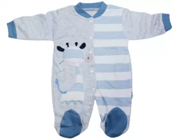 Salopeta cu maneca lunga pentru baieti Gaye Bebe 2178AG-62 Albastru 