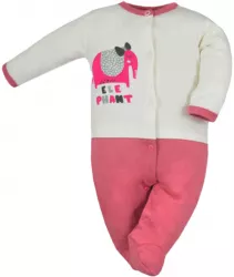 Salopeta pentru fete Koala Play Time 3813R-62-cm Roz