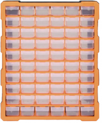 vidaXL Organizator cu 60 de sertare 38 x 16 x 47 5 cm 