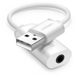 Adaptor audio US206 USB-A la Jack 3.5mm UGREEN 30712 