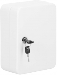 Caseta cheie KEY20 cu brelocuri incluse 200x160x75 mm alba 