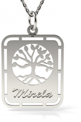 Colier din argint model The tree of live