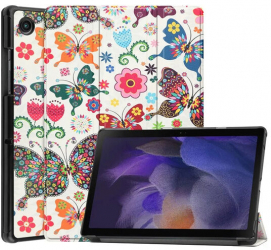 Husa Flip pentru Samsung Galaxy Tab A8 10.5 2021 - Techsuit FoldPro - Butterfly 