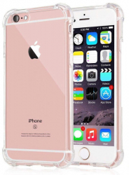 Husa pentru Apple iPhone 6/ 6S Techsuit Shockproof Silicone Transparent