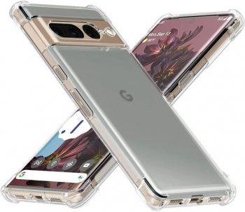 Husa pentru Google Pixel 7 Pro Techsuit Shockproof Silicone Transparent