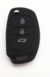 Husa silicon carcasa chei pentru Hyundai 3 butoane 