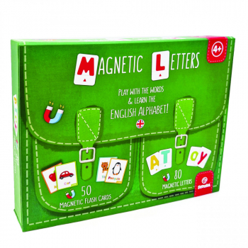 Joc cu litere magnetice - Invata alfabetul 