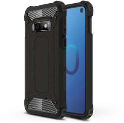 Husa Compatibila cu Samsung Galaxy S10e Techsuit Hybrid Armor Negru 
