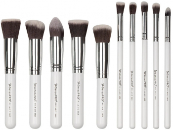Set 10 pensule machiaj SensoPRO White husa inclusa 