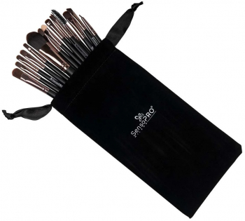 Set 15 pensule machiaj SensoPro Negre Husa depozitare inclusa 