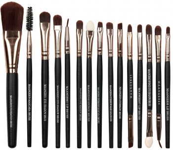 Set pensule machiaj 15 pensule make up 