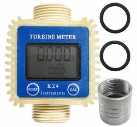 Contor electronic LCD pentru pompe transfer motorina 1 VERKE V80214 