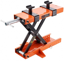 Cric foarfeca pentru motociclete Vevor capacitate 500 kg Interval de ridicare 95-400 mm 