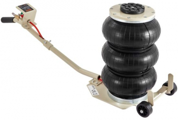 Cric pneumatic cu 3 perne Vevor capacitate 3 tone interval de ridicare 140 mm-450 mm Maner lung 