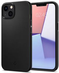Husa Compatibila cu iPhone 13 - Spigen Thin Fit Negru 