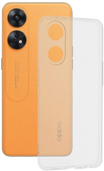 Husa Compatibila cu Oppo Reno8 T Techsuit Clear Silicone Transparenta 