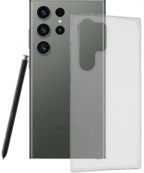 Husa Compatibila cu Samsung Galaxy S23 Ultra Techsuit Clear Silicone Transparenta 