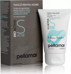 Masca tratament pentru acnee PELLAMAR - revitalizarea tenului 50ml 