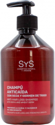 Sampon natural anticadere Laboratorio SyS cu soia si germeni de grau 500 ml
