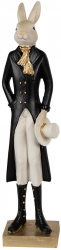 Figurina Iepuras Paste Boy polirasina 9x7x34 cm 