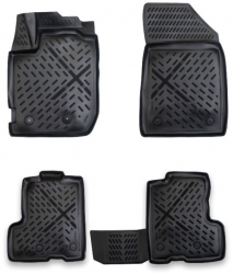 Set 4 covoare cauciuc stil tavita Dacia Duster II Ph2 2021 