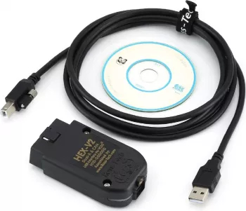 Tester diagnoza VAG VCDS 2025 + adaptor OBD la OBD2 