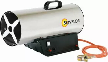 Tun caldura pe GPL model MG330 SOVELOR putere calorica 18-33kW alimentare 230V pornire MANUALA 