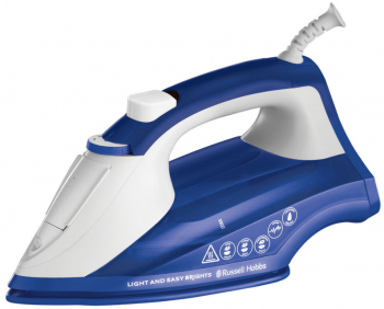 Fier de calcat Russell Hobbs 26483-56 2400W 240 ml Abur automat Lampa Diapozitiv mai usor Albastru 