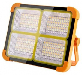 Proiector solar Turbo-400W 2391 lm alimentare USB 3.7V 8Ah IP44
